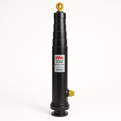 Cilindru telescopic HYVA ALPHA FC A191-5-8130-K486 pentru autocamioane, eficient și fiabil